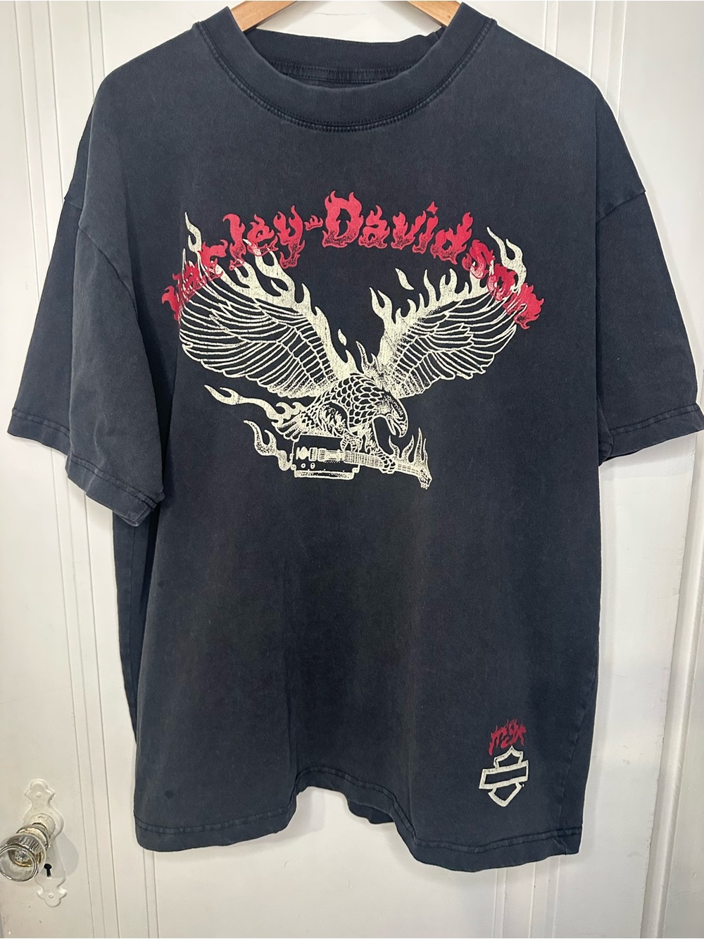 Harley Davidson X mgk lost americana Graphic Tee